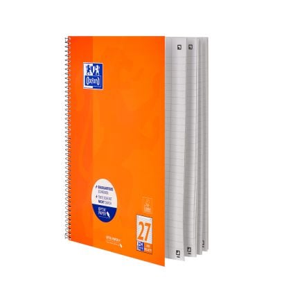 Produktbild: OXFORD Collegeblock A4+ 80 Blatt, liniert mit Rand links und rechts, 90 g/m&sup2;, 4fach gelocht