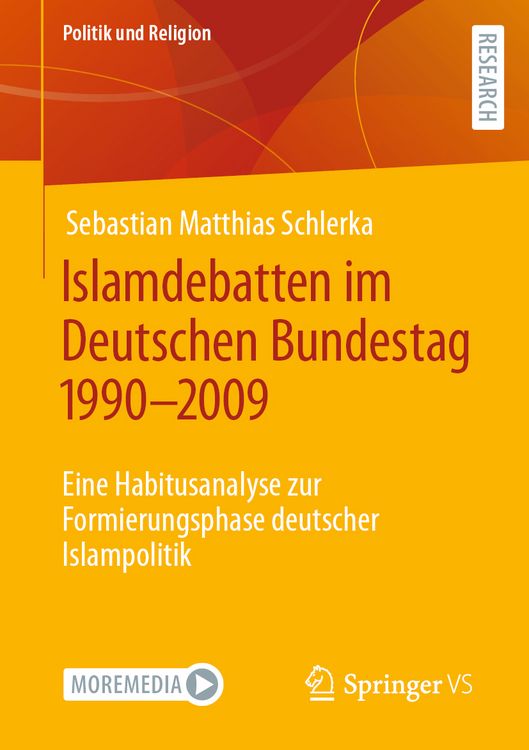 Produktbild: Islamdebatten im Deutschen Bundestag 1990&ndash;2009