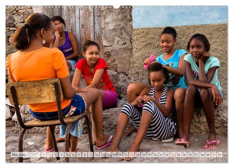 Produktbild: Cabo Verde - Inseln voller Farbe, Licht und Lebendigkeit (hochwertiger Premium Wandkalender 2026 DIN A2 quer), Kunstdruck in Hochglanz