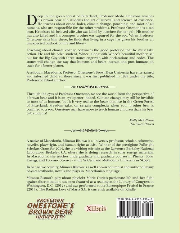 Produktbild: Professor Onestone's Brown Bear University