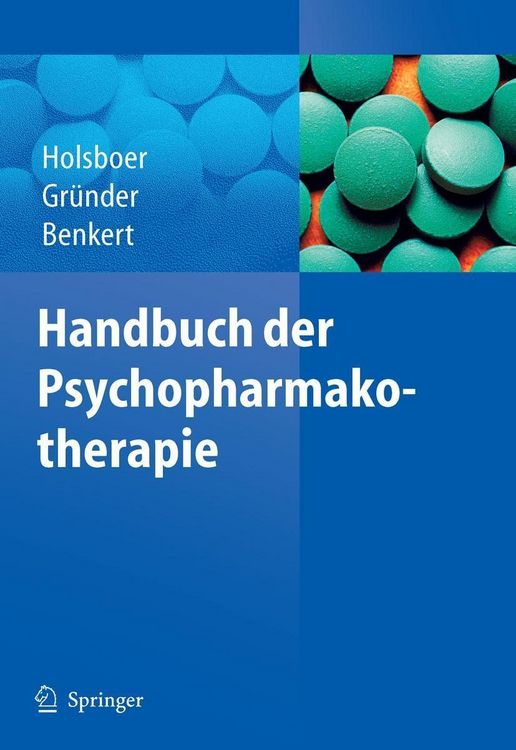 Produktbild: Handbuch der Psychopharmakotherapie
