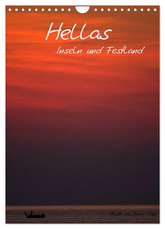 Produktbild: Hellas Inseln und Festland (Wandkalender 2026 DIN A4 hoch), CALVENDO Monatskalender