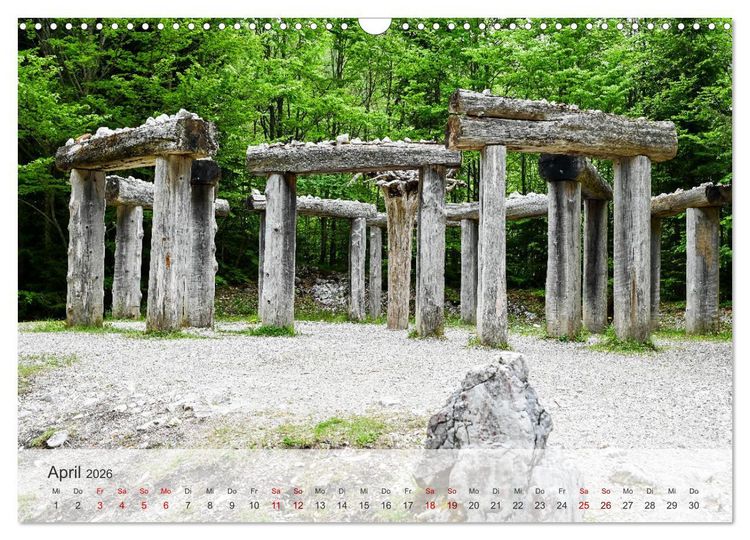 Produktbild: Alpenwelten-Zwischen Wetterstein und Karwendel (Wandkalender 2026 DIN A3 quer), CALVENDO Monatskalender