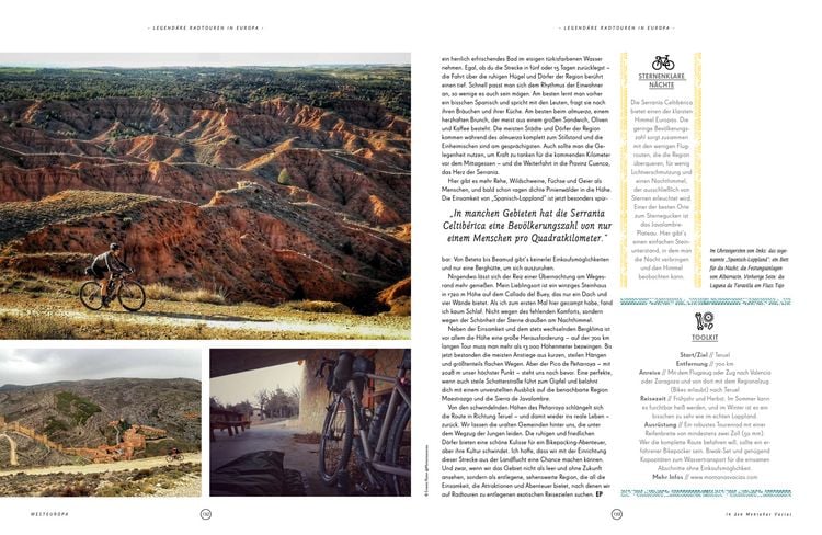 Produktbild: LONELY PLANET Bildband Legend&auml;re Radtouren in Europa