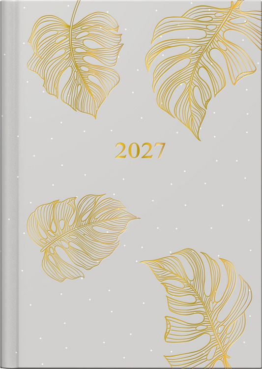Produktbild: rido/id&eacute; 7018307017 Taschenkalender Mod. Technik III 2027 "Monstera" A6, Papier