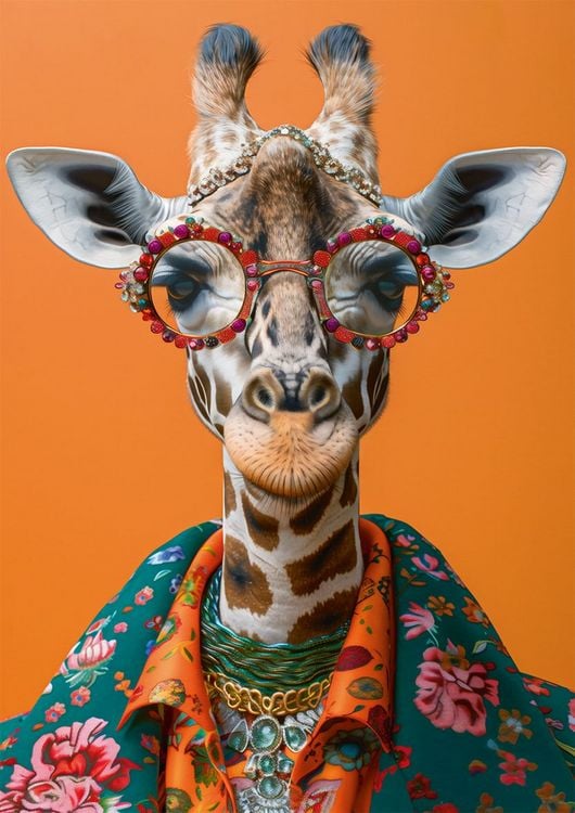 Produktbild: Crazy Giraffe - 1000 Teile Puzzle