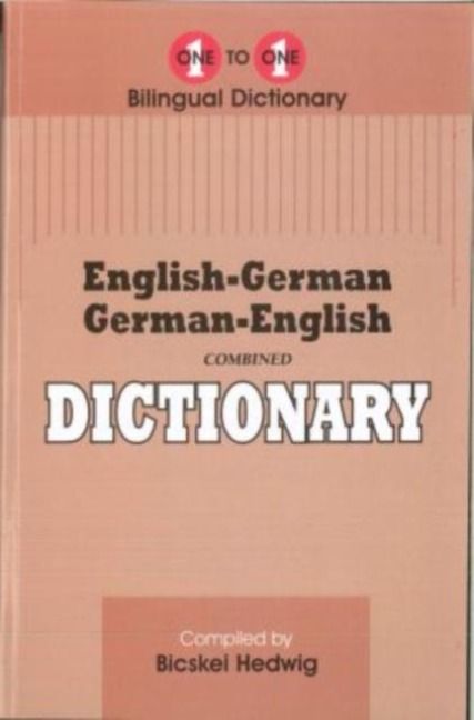 Produktbild: English-German & German-English One-to-One Dictionary