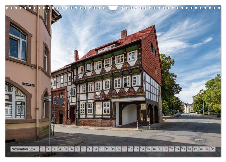 Produktbild: Historisches Fachwerk - Stadt Einbeck (Wandkalender 2026 DIN A3 quer), CALVENDO Monatskalender