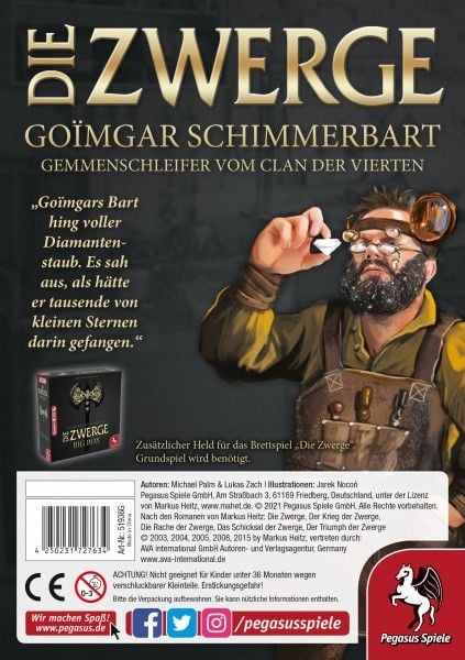 Produktbild: Die Zwerge Charakterpack: Goimgar