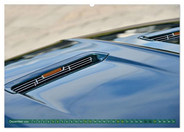 Produktbild: Ein Pony zum verlieben - Ford Mustang 1968 (hochwertiger Premium Wandkalender 2026 DIN A2 quer), Kunstdruck in Hochglanz