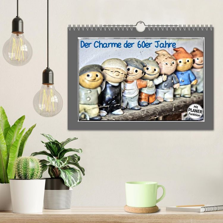 Produktbild: Der Charme der 60er Jahre (Wandkalender 2026 DIN A4 quer), CALVENDO Monatskalender