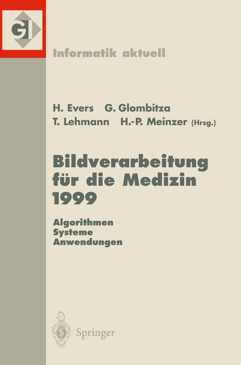 Produktbild: Bildverarbeitung f&uuml;r die Medizin 1999