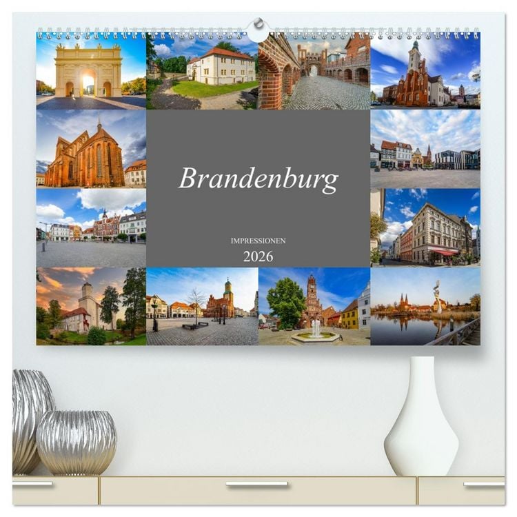 Produktbild: Brandenburg Impressionen (hochwertiger Premium Wandkalender 2026 DIN A2 quer), Kunstdruck in Hochglanz