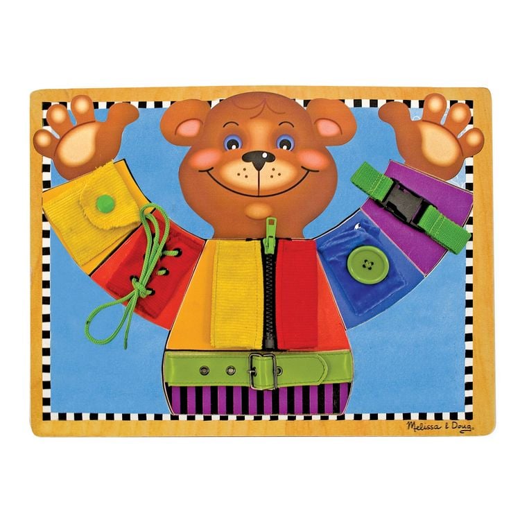 Produktbild: Zieh mich an B&auml;r Puzzletafel
