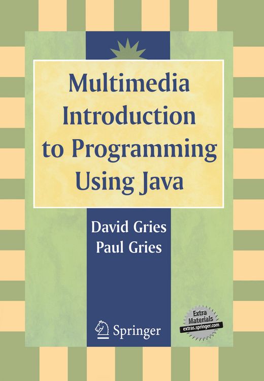 Produktbild: Multimedia Introduction to Programming Using Java