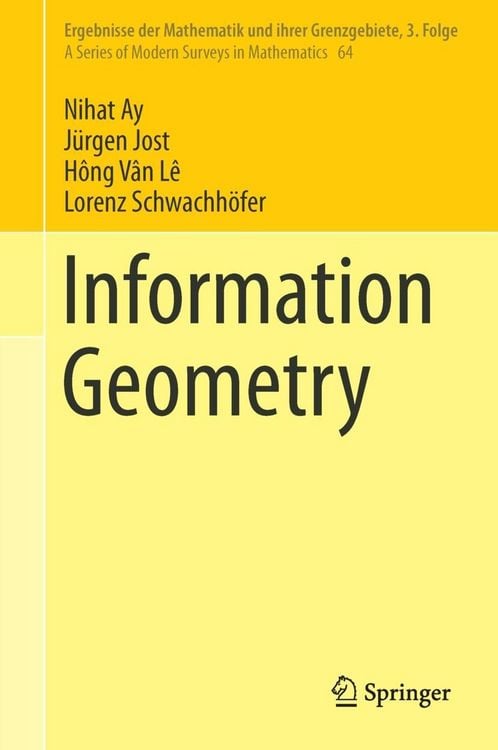 Produktbild: Information Geometry