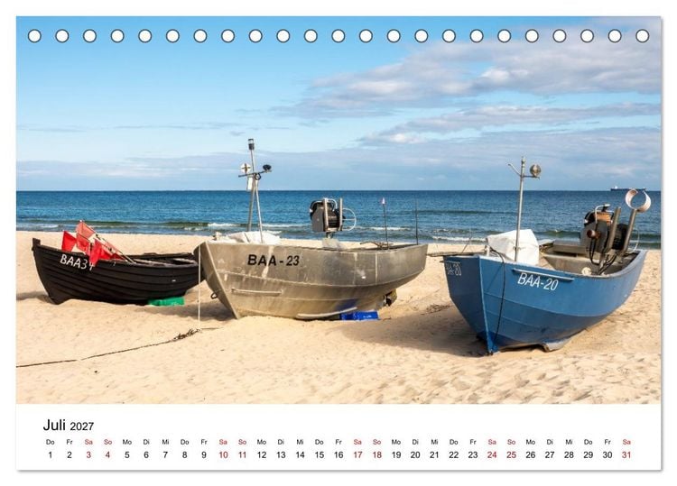 Produktbild: R&uuml;gen eine Insel der Tr&auml;ume (Tischkalender 2027 DIN A5 quer), CALVENDO Monatskalender