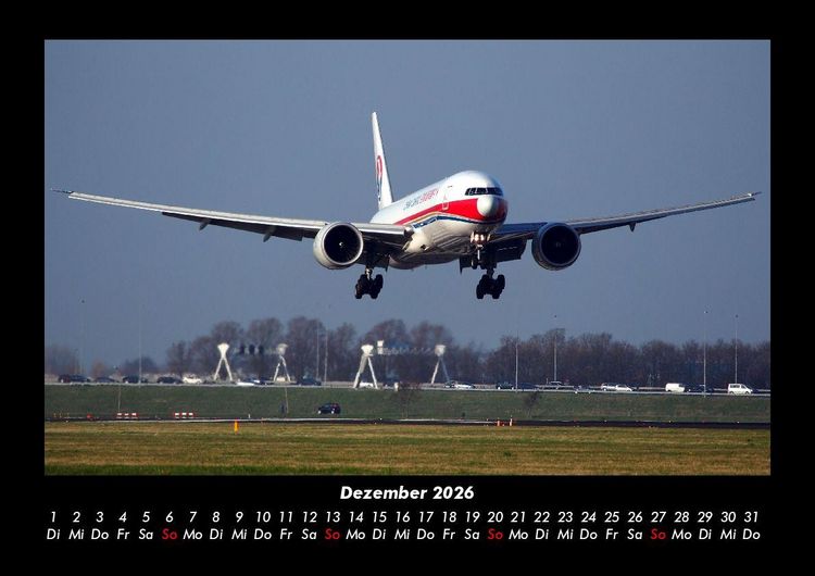 Produktbild: Flugzeuge 2026 Fotokalender DIN A3