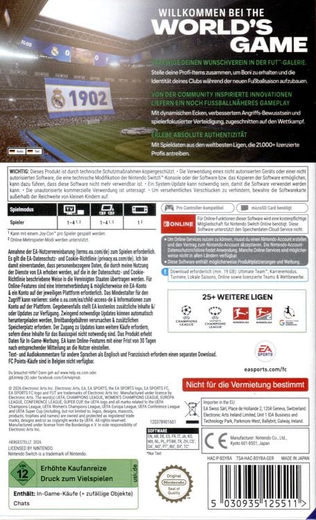 Produktbild: EA Sports FC 27