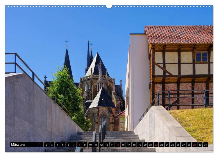 Produktbild: Halberstadt - Das Tor zum Harz (Wandkalender 2026 DIN A2 quer), CALVENDO Monatskalender
