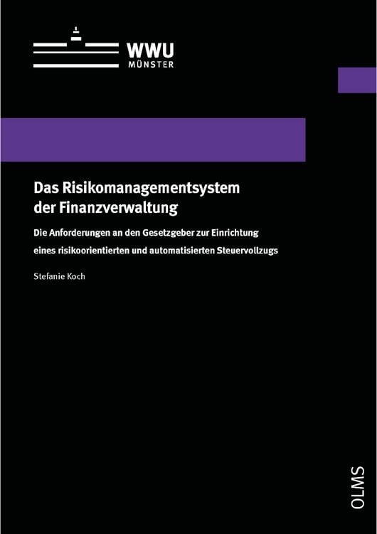 Produktbild: Das Risikomanagementsystem der Finanzverwaltung