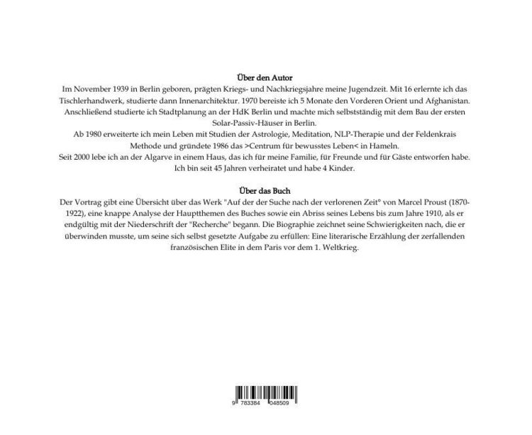 Produktbild: Auf der Suche nach der verlorenen Zeit