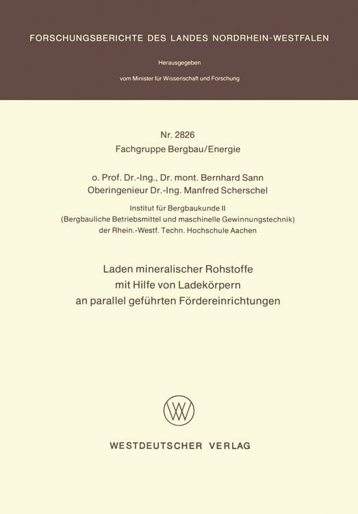 Bild vom Artikel Laden mineralischer Rohstoffe mit Hilfe von Ladekörpern an parallel geführten Förderereinrichtungen vom Autor Bernhard Sann