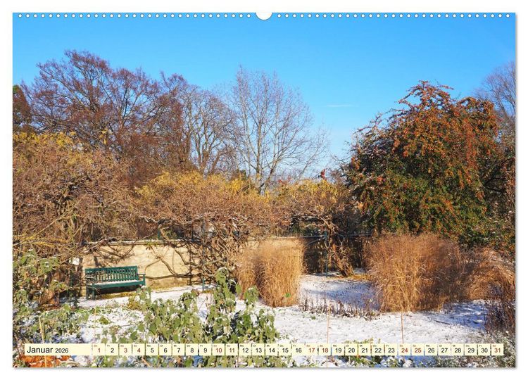 Produktbild: Der Hermannshof Das Parkjuwel in Weinheim an der Bergstra&szlig;e (hochwertiger Premium Wandkalender 2026 DIN A2 quer), Kunstdruck in Hochglanz