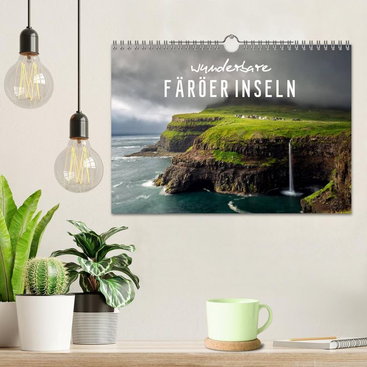 Produktbild: Wunderbare F&auml;r&ouml;er Inseln (Wandkalender 2026 DIN A4 quer), CALVENDO Monatskalender