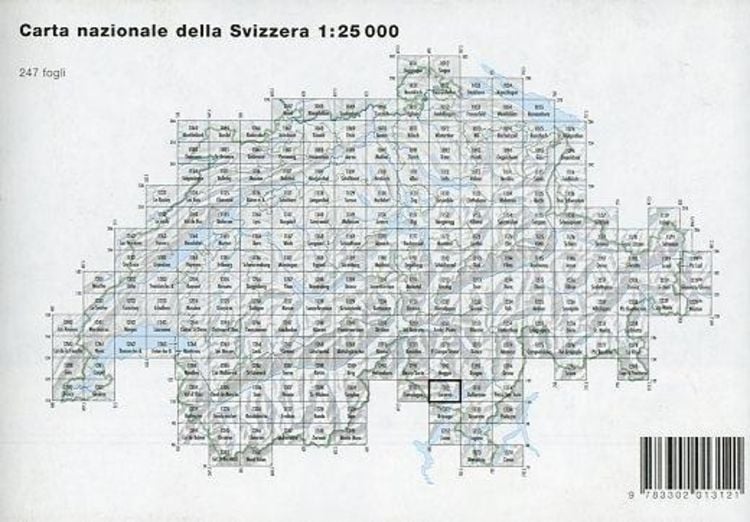Produktbild: Swisstopo 1 : 25 000 Locarno