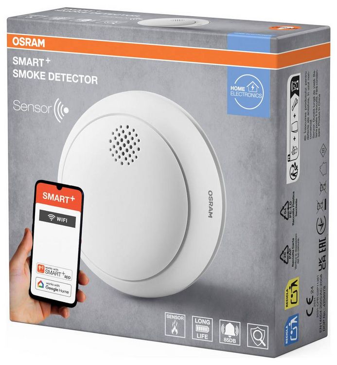 Produktbild: OSRAM HOMELIGHTING Smart+ Funk-Rauchmelder
