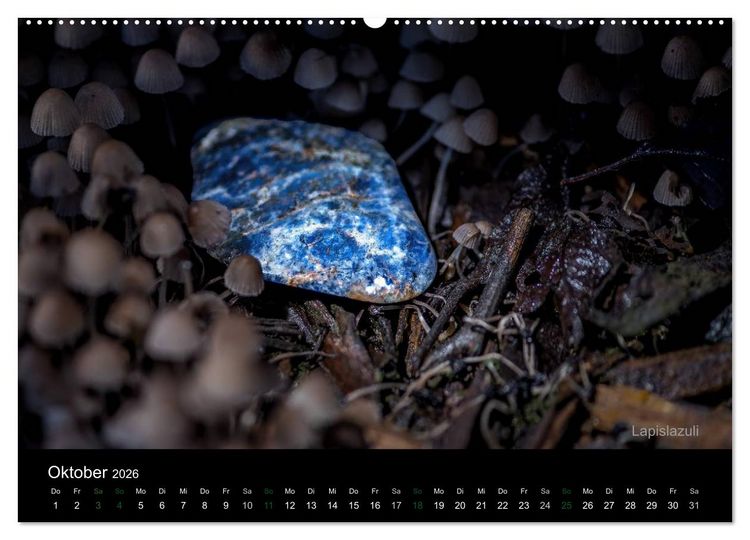 Produktbild: Edelsteine. Wunder der Natur (hochwertiger Premium Wandkalender 2026 DIN A2 quer), Kunstdruck in Hochglanz
