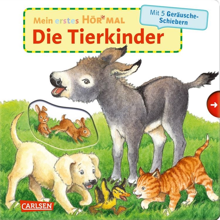 Produktbild: Mein erstes Hör mal (Soundbuch ab 1 Jahr): Die Tierkinder