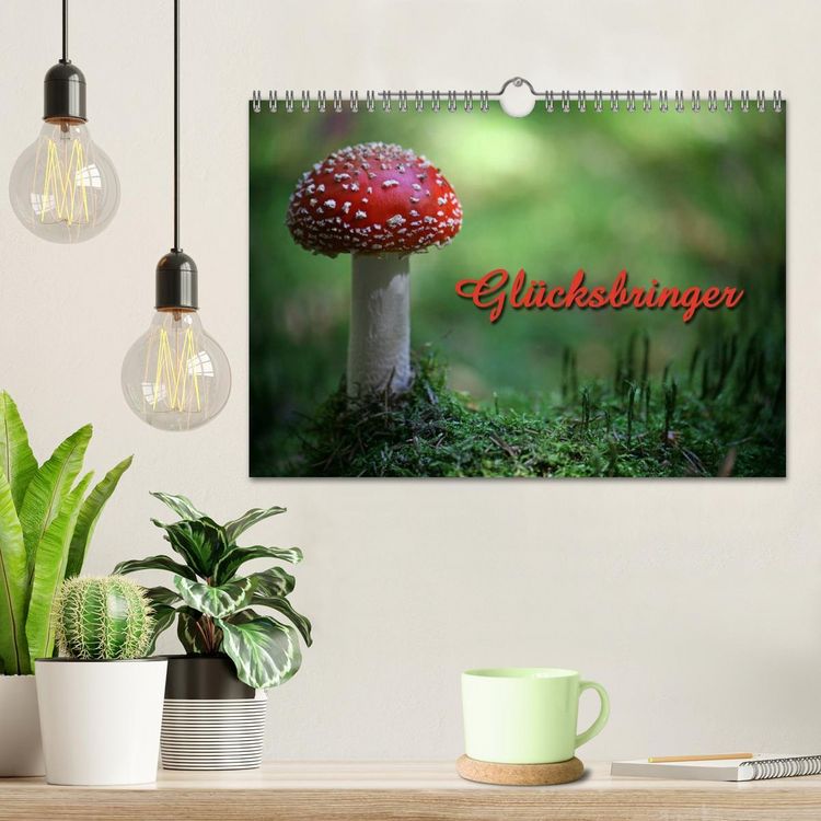 Produktbild: Gl&uuml;cksbringer (Wandkalender 2026 DIN A4 quer), CALVENDO Monatskalender