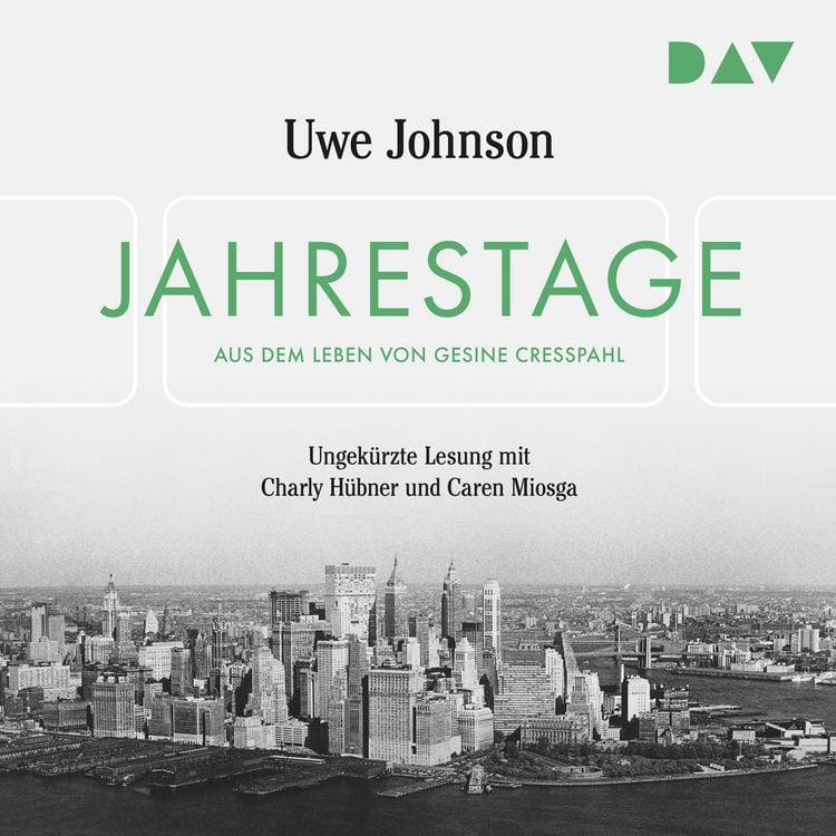 Produktbild: Jahrestage. Aus dem Leben von Gesine Cresspahl