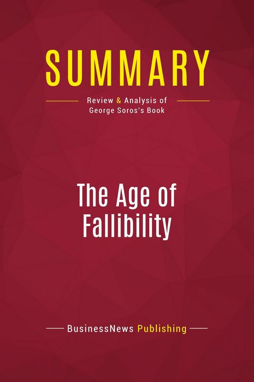 Produktbild: Summary: The Age of Fallibility