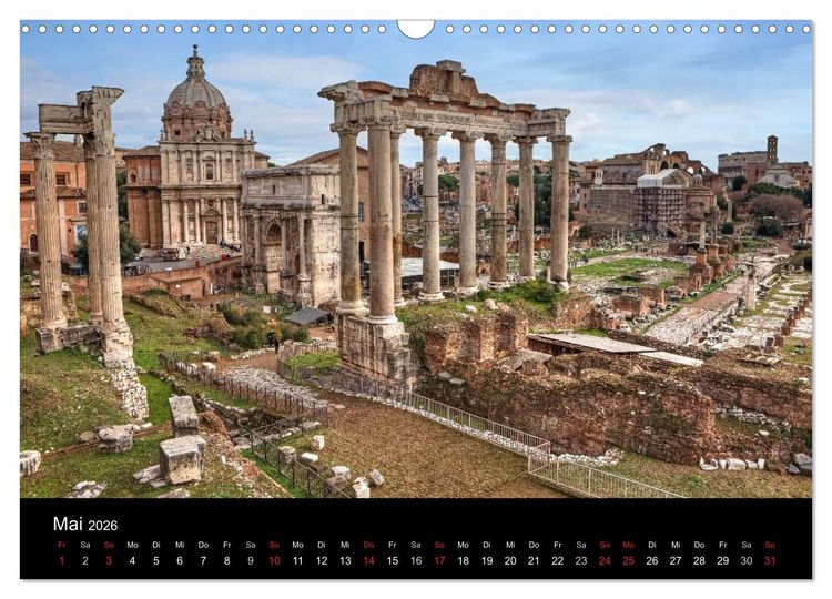 Produktbild: Rom (Wandkalender 2026 DIN A3 quer), CALVENDO Monatskalender