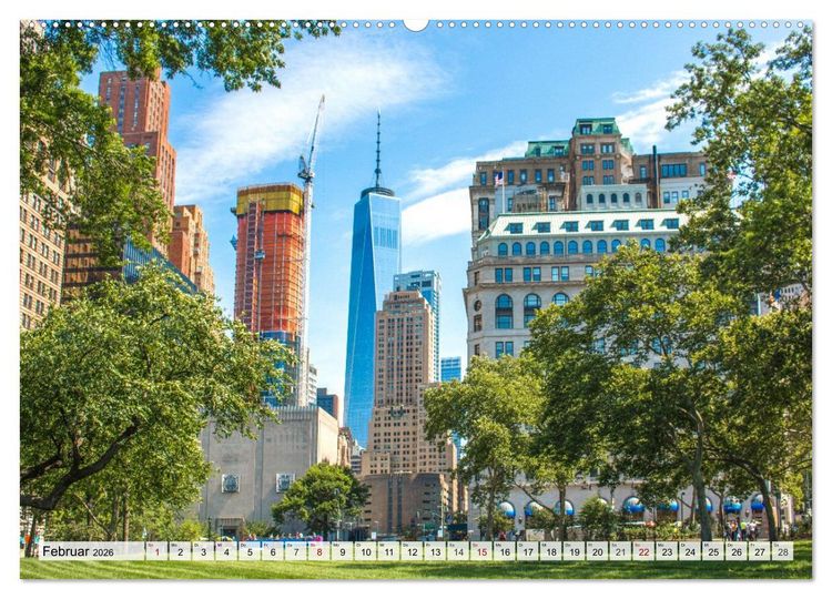 Produktbild: New York - Momente (hochwertiger Premium Wandkalender 2026 DIN A2 quer), Kunstdruck in Hochglanz