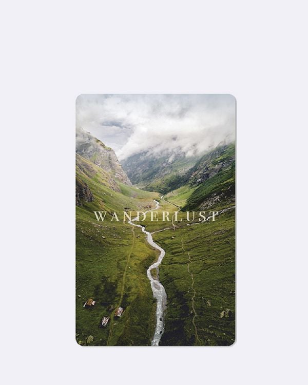 Produktbild: Lunacard Postkarte *Wanderlust