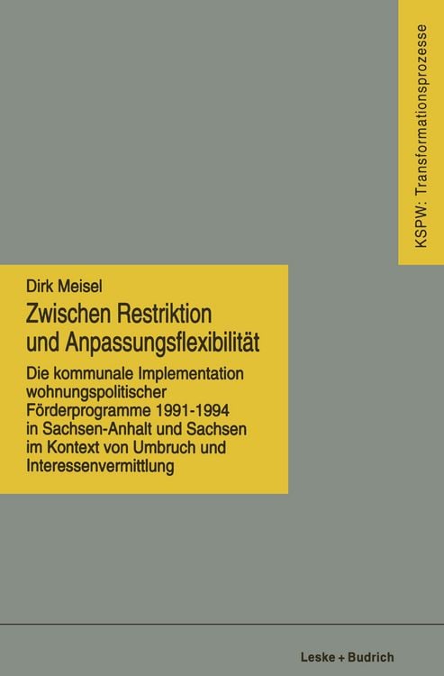 Produktbild: Zwischen Restriktion und Anpassungsflexibilit&auml;t