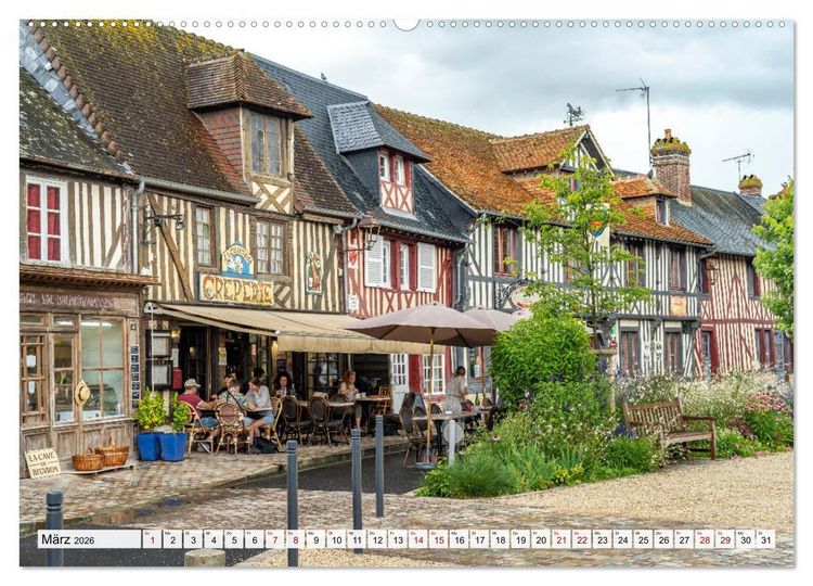 Produktbild: Frankreich - die Normandie (hochwertiger Premium Wandkalender 2026 DIN A2 quer), Kunstdruck in Hochglanz
