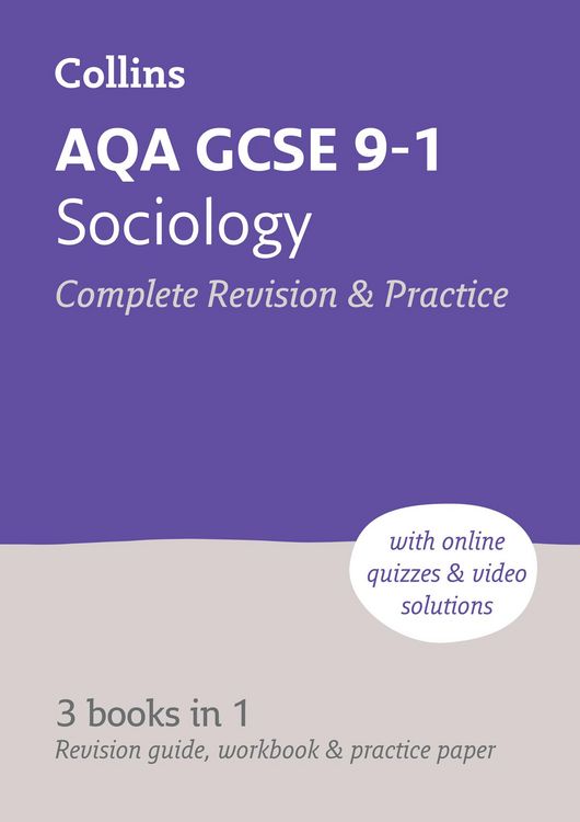 Produktbild: AQA GCSE 9-1 Sociology All-in-One Complete Revision and Practice