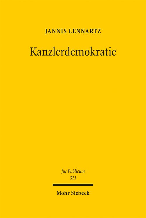 Produktbild: Kanzlerdemokratie