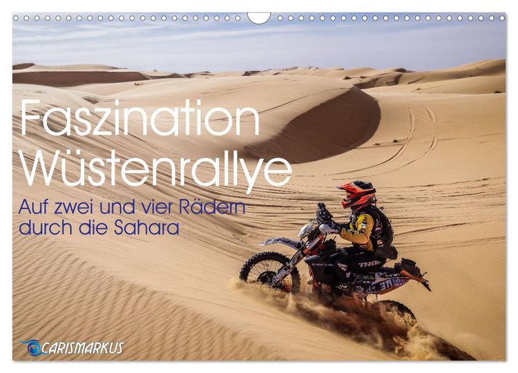 Produktbild: Faszination W&uuml;stenrallye (Wandkalender 2026 DIN A3 quer), CALVENDO Monatskalender