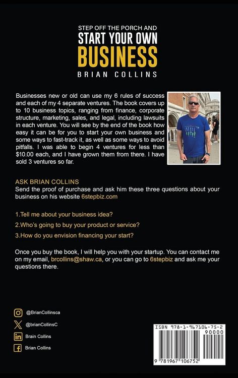 Produktbild: Step Off The Porch and Start Your Own Business