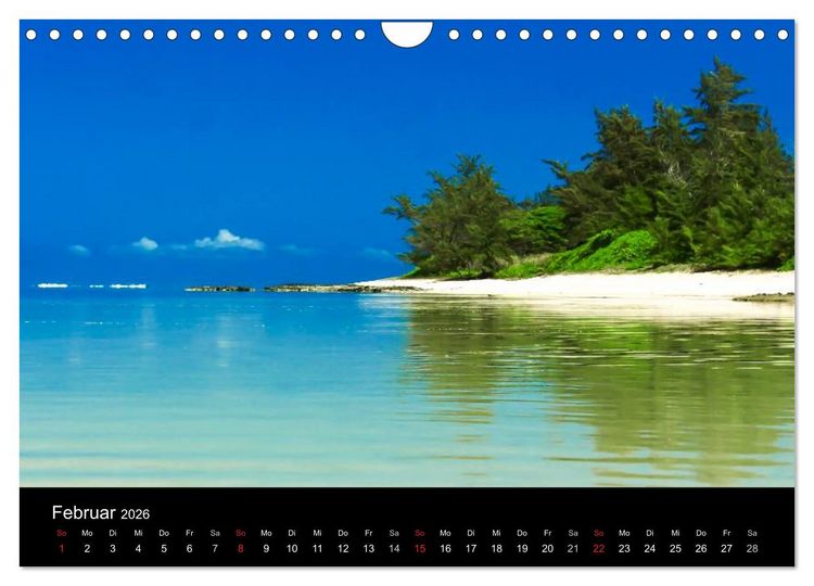 Produktbild: Mauritius - Moments (Wandkalender 2026 DIN A4 quer), CALVENDO Monatskalender