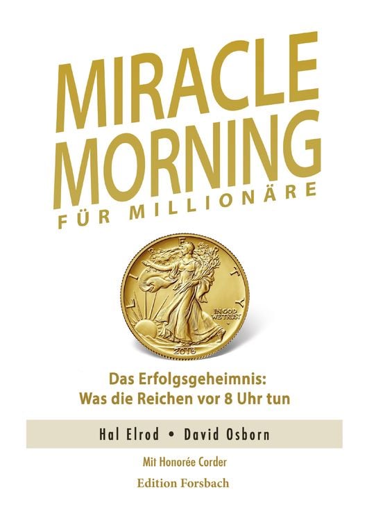 Produktbild: Miracle Morning f&uuml;r Million&auml;re