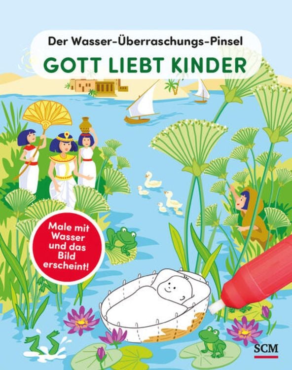 Produktbild: Der Wasser-Überraschungs-Pinsel - Gott liebt Kinder