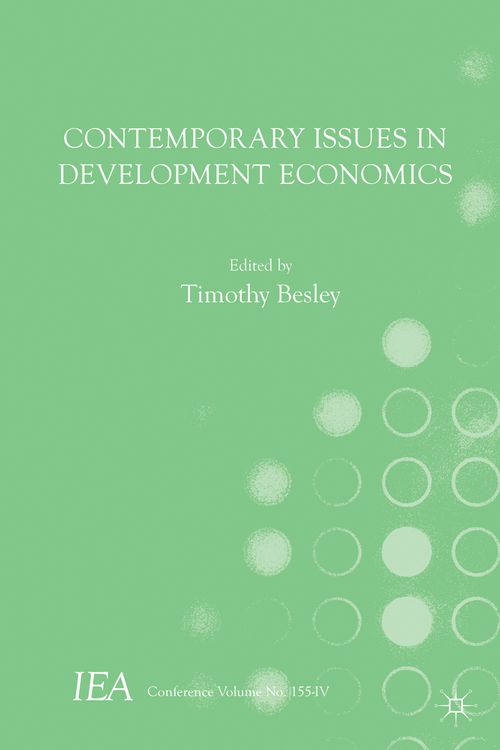 Produktbild: Contemporary Issues in Development Economics