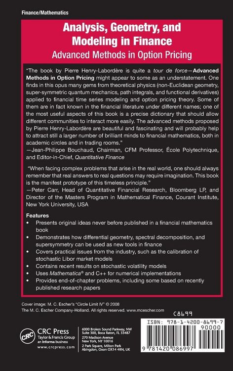 Produktbild: Analysis, Geometry, and Modeling in Finance